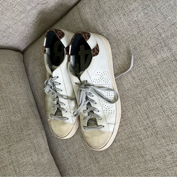 P448, John Sneakers, cheeetah, Size 41 (US 10.5 -11) - Picture 2 of 6